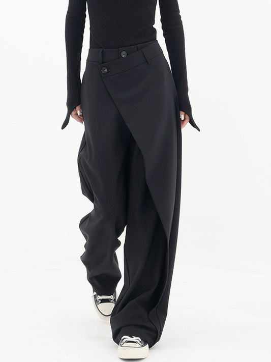 Anna | Asymmetric baggy trousers