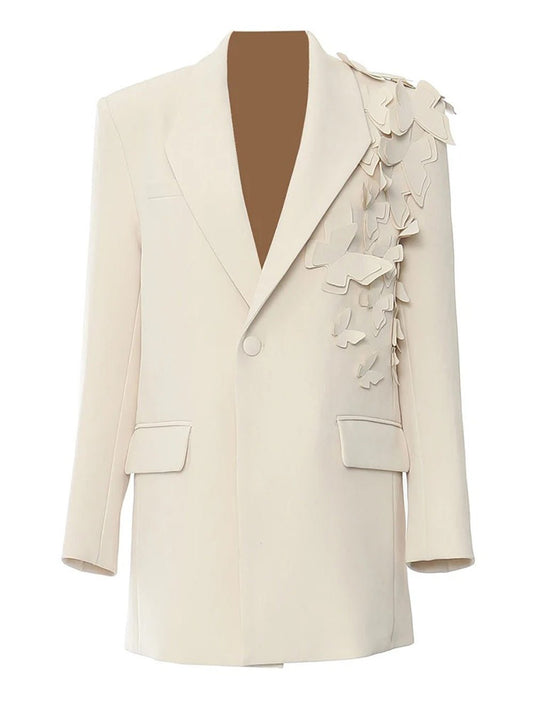 Ayla Appliques Temperament Blazer Threads & Bond