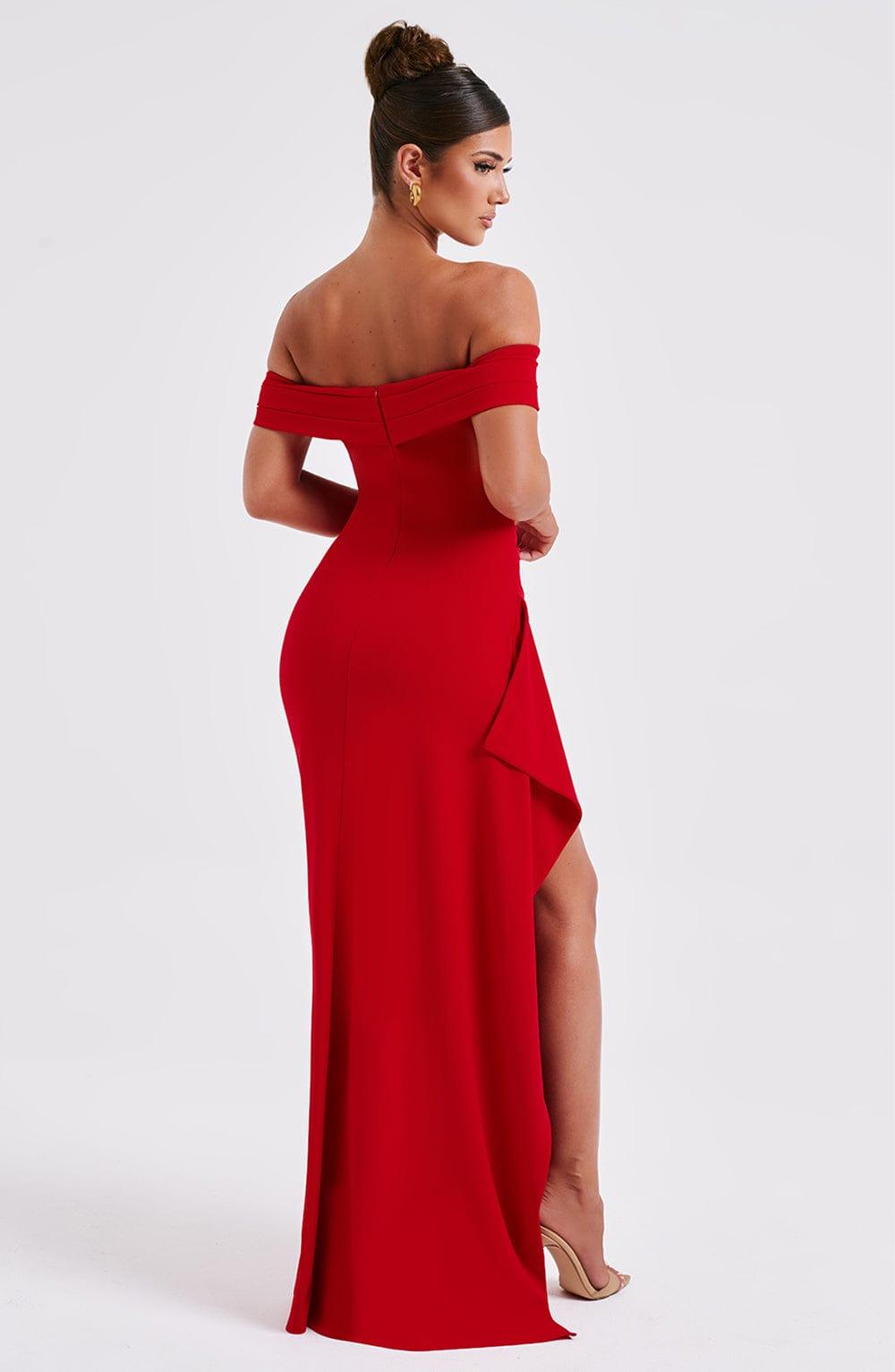 Joyce Maxi Dress - Red