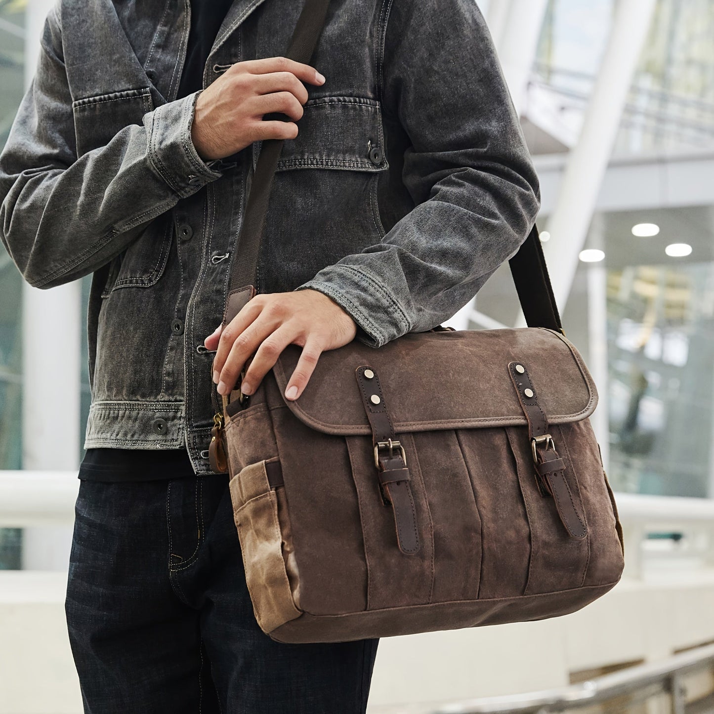 George | Leather Bag