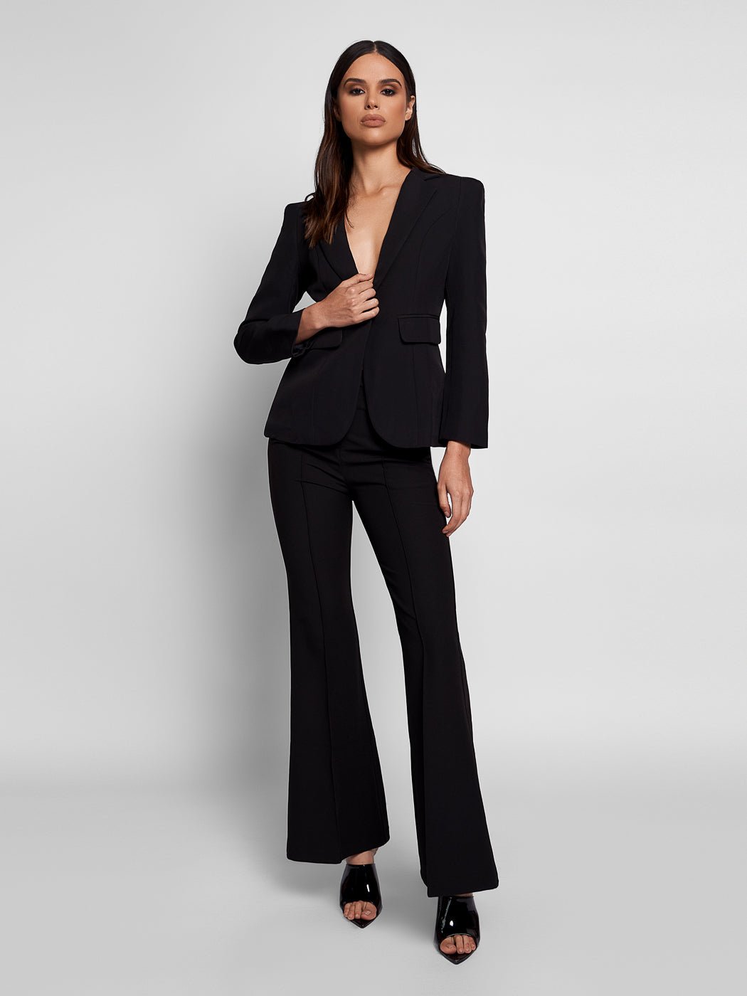 Bahira Blazer + Pants Set In Black