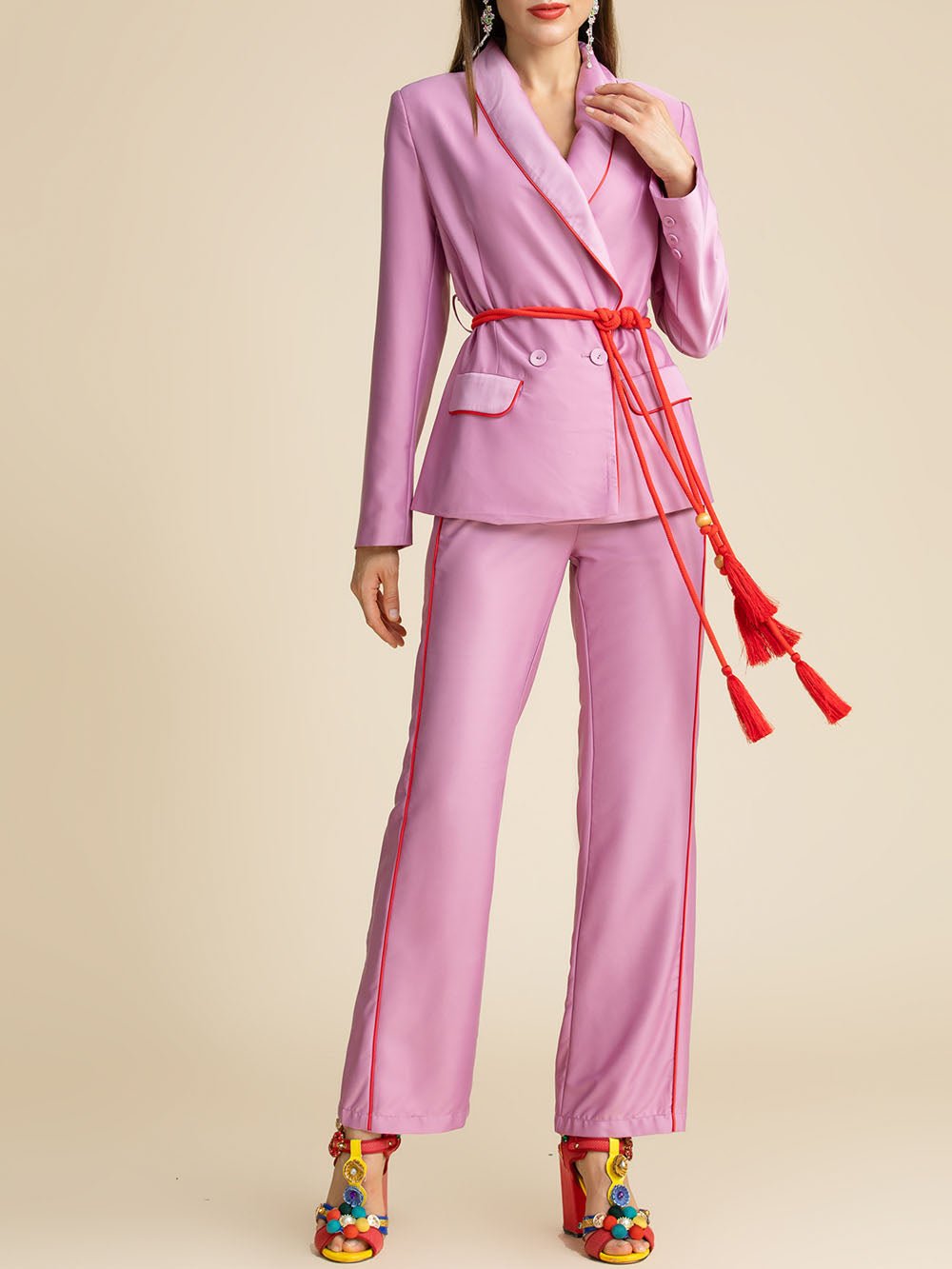 Blaire Blazer Pants Set