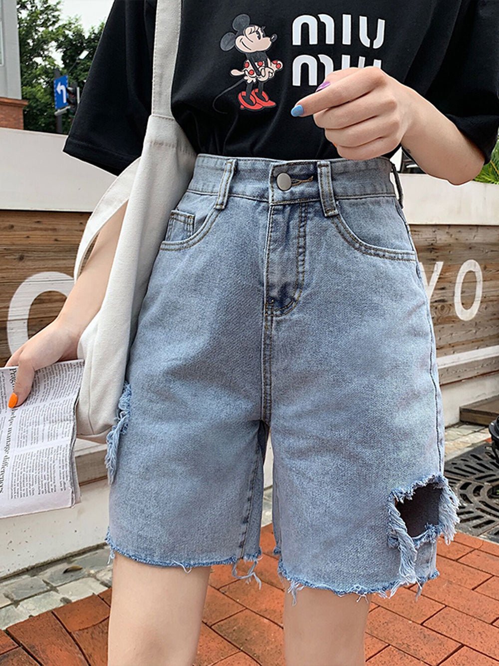 Cali Denim Short Pant