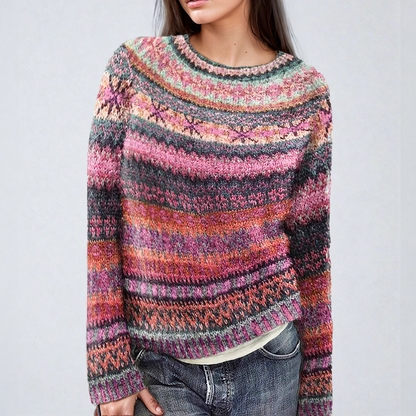 Eleanor | Classic Fairisle Knit Sweater