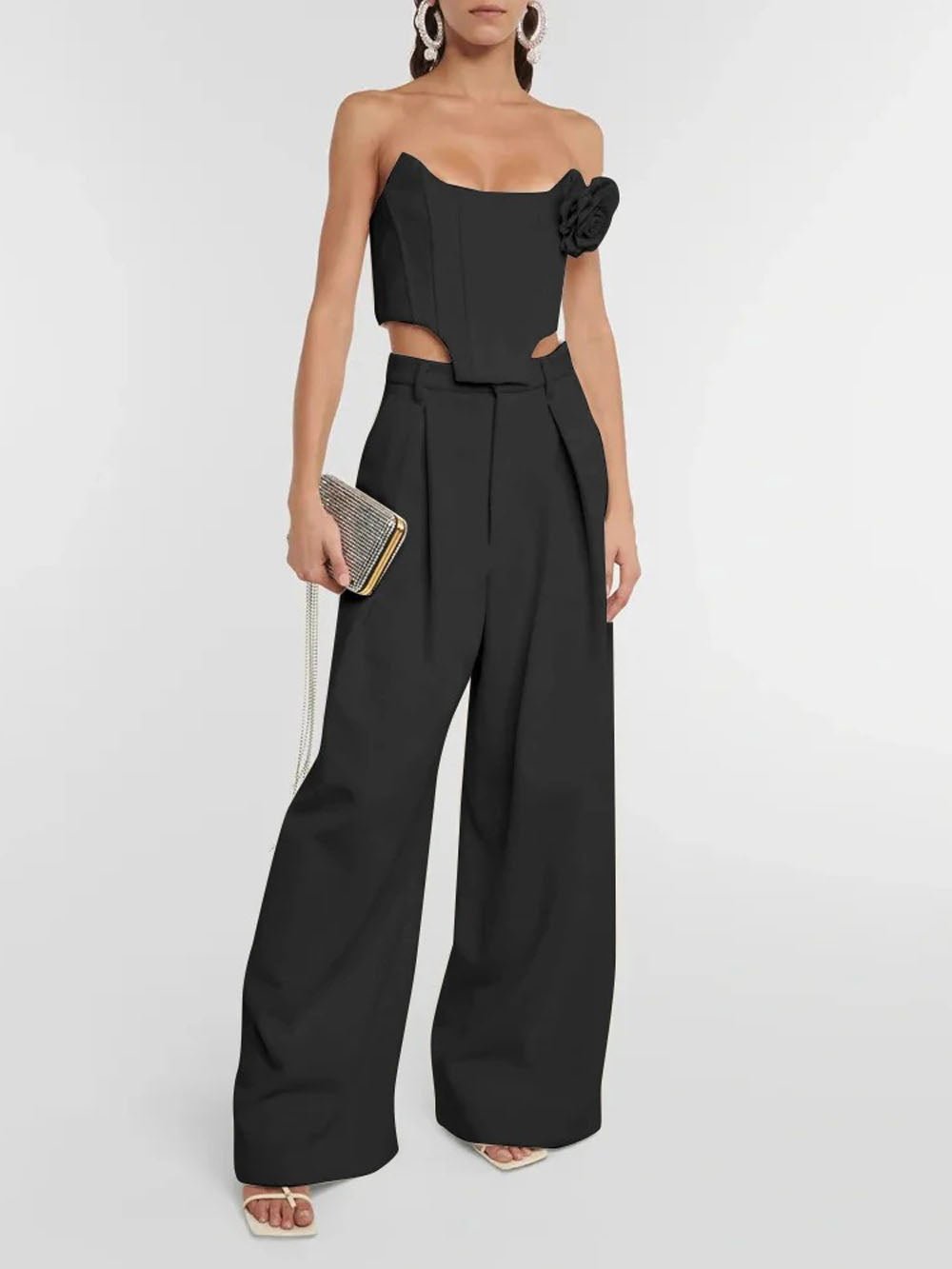 Danielle Sleeveless Top & Pant Set Threads & Bond