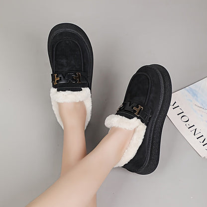 Nora | Low Top Fluffy Slippers