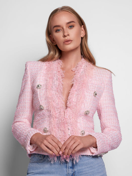 Donna Pearl Tweed Jacket