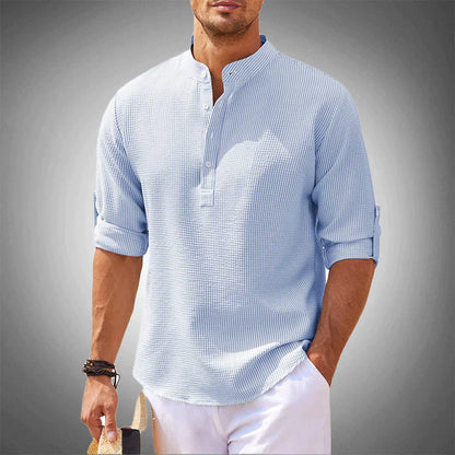 AMALFI - Stand Collar Shirt