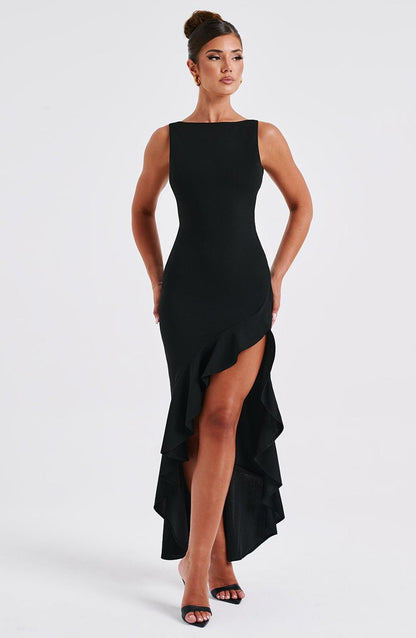 Theadora Maxi Dress - Black