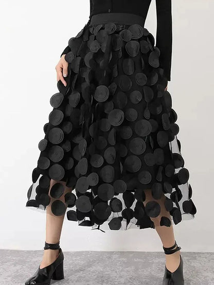 Eva Tulle Midi Skirt Threads & Bond