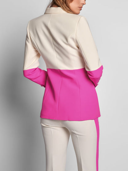 "EveryWhere" Blazer + Pants Suit In Pink