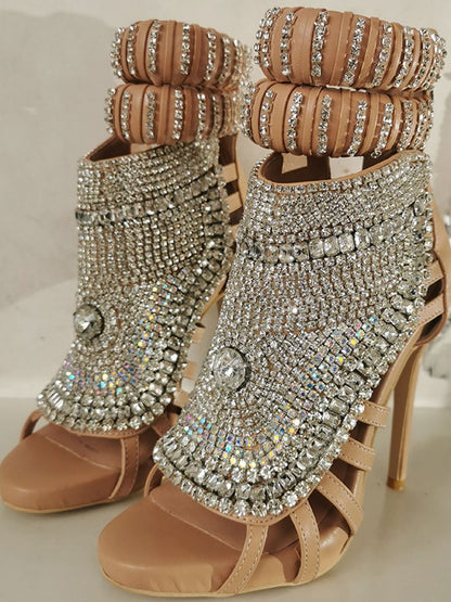 Harlow Diamond Rhinestone Heel