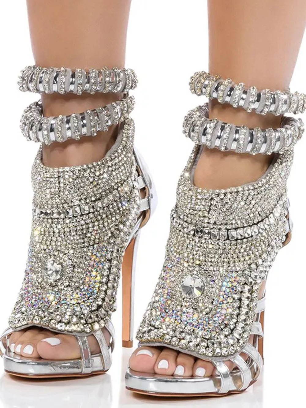 Harlow Diamond Rhinestone Heel