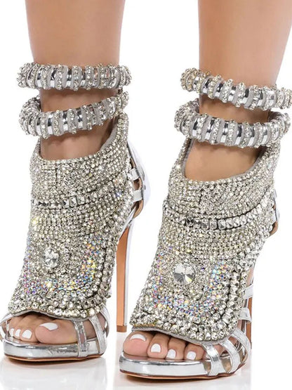 Harlow Diamond Rhinestone Heel