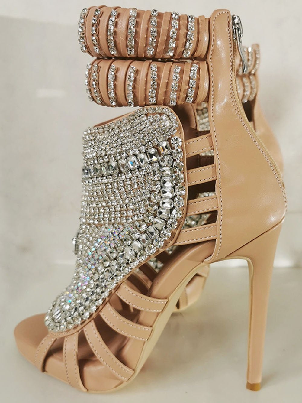 Harlow Diamond Rhinestone Heel