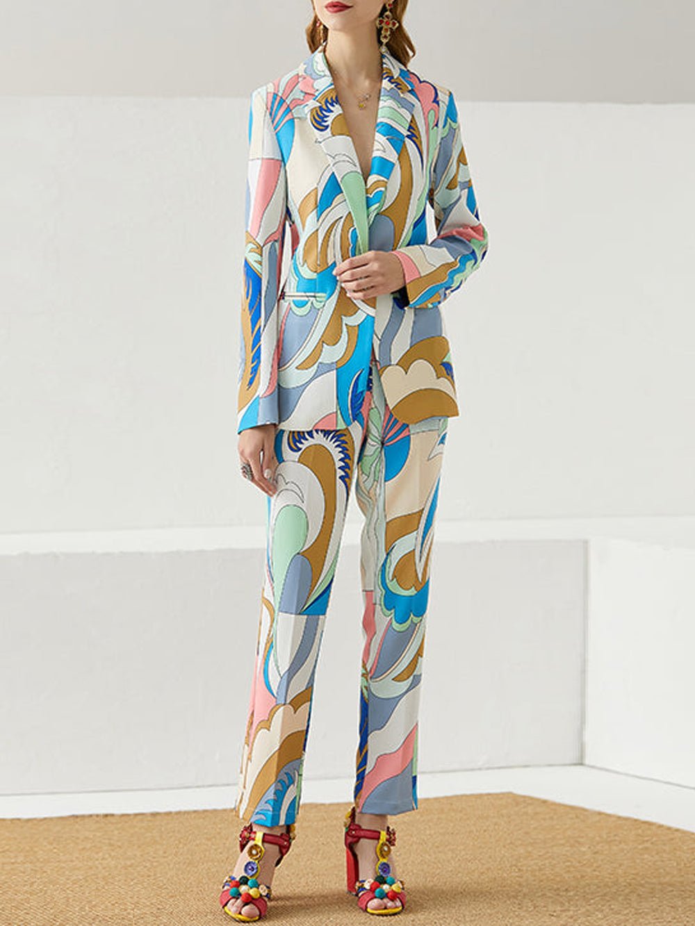 Iris Blazer & Pants Set