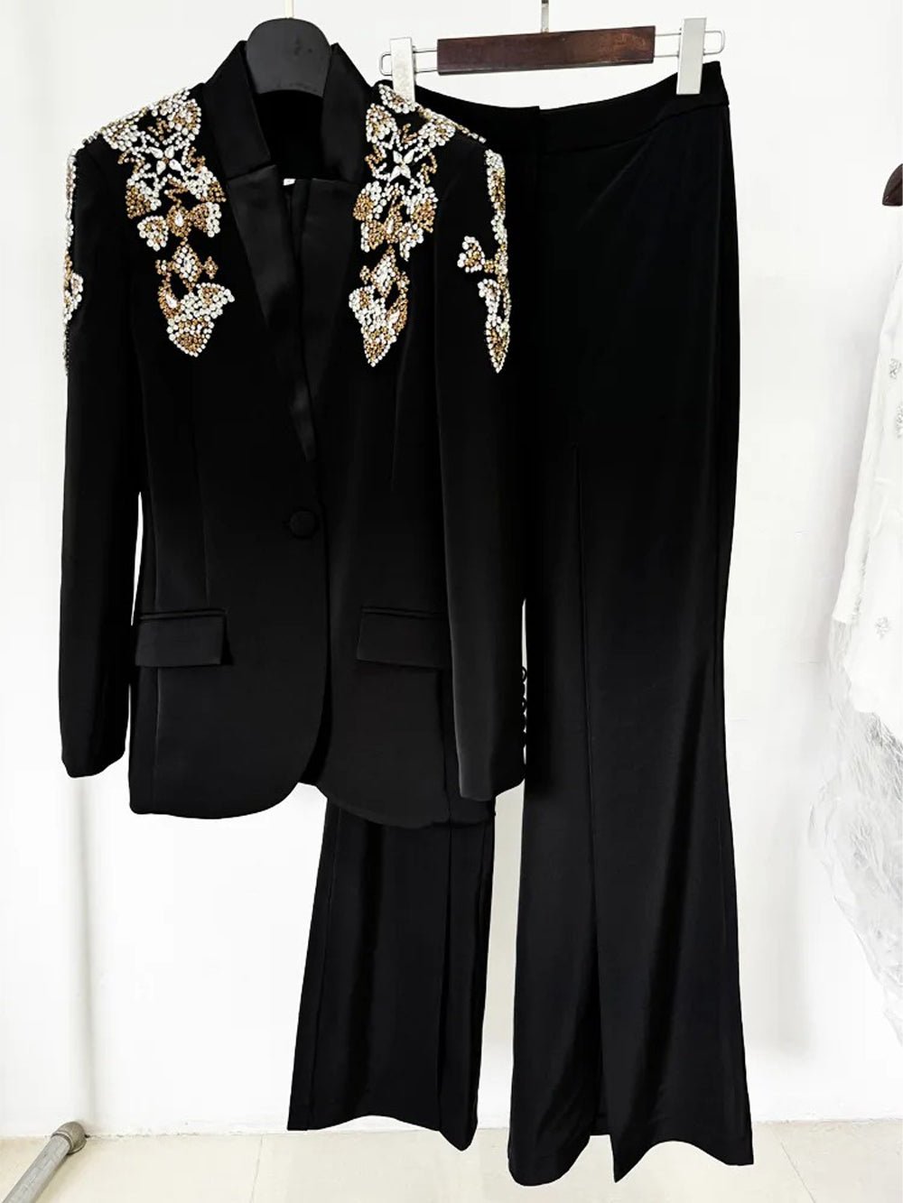 Isabella Diamond Blazer & Pant Set