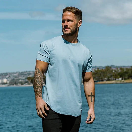 Mike | Muscle fit shirt with sport cut