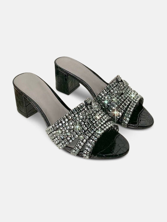 Kiana Diamond Rhinestone Shoe