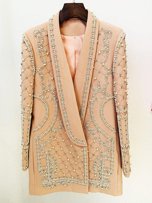 Kristaine Diamonds Beaded Blazer