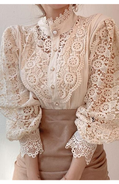 Maya Lace Blouse Threads & Bond