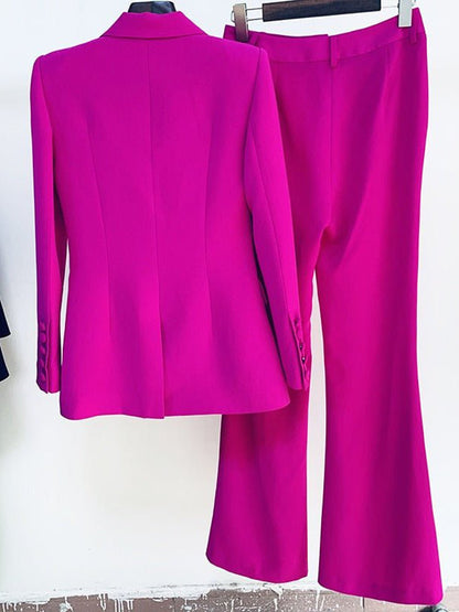 Leanne Jacket Pants Suit Set