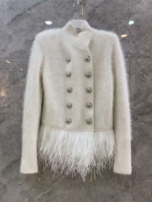 Levi Feather Coat