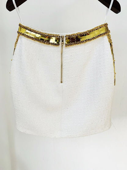 Maia Diamond Mini Skirt