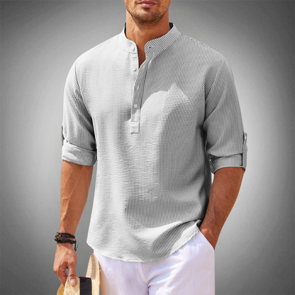 AMALFI - Stand Collar Shirt