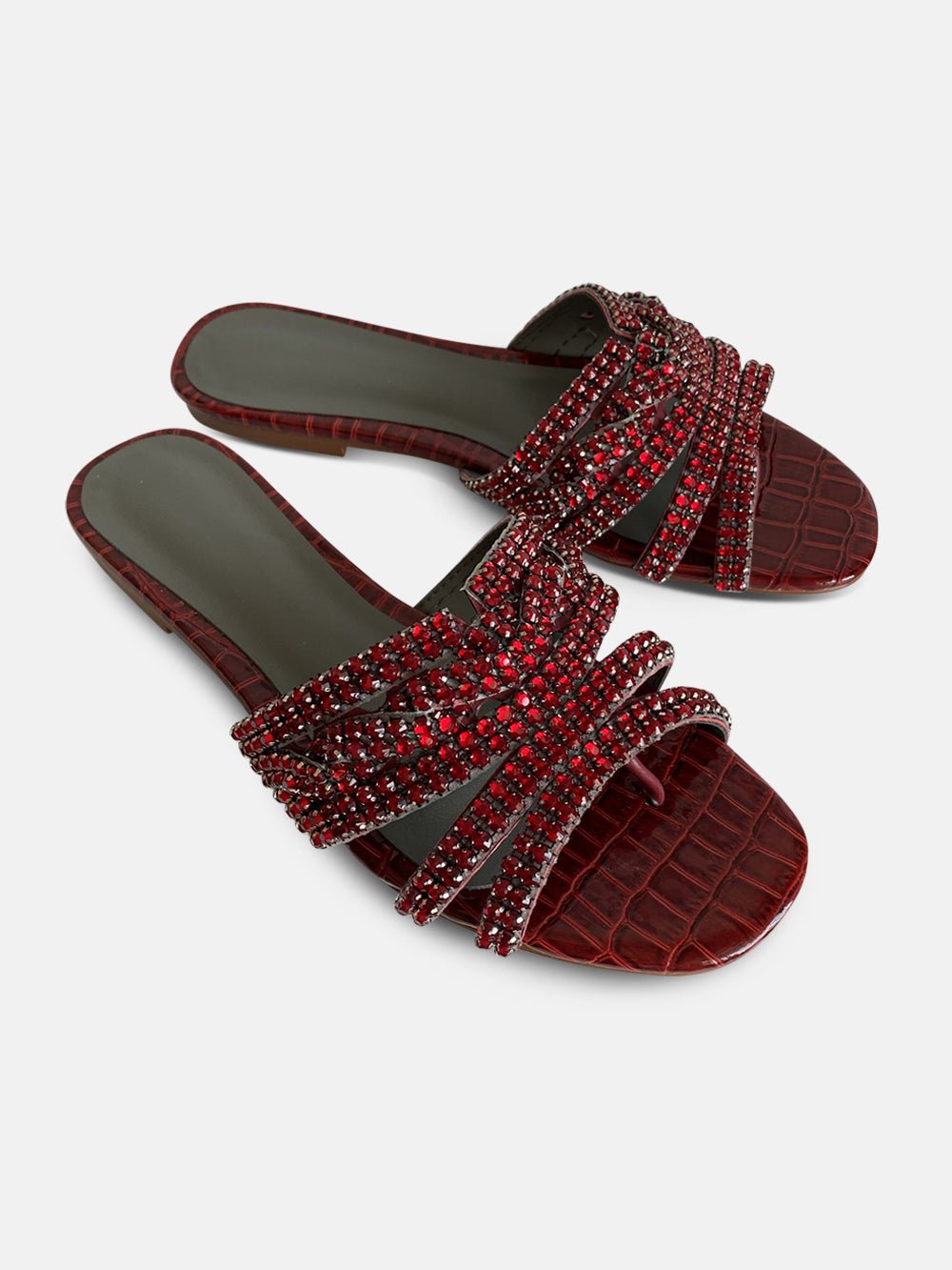 Natalia Flat Diamond Slipper