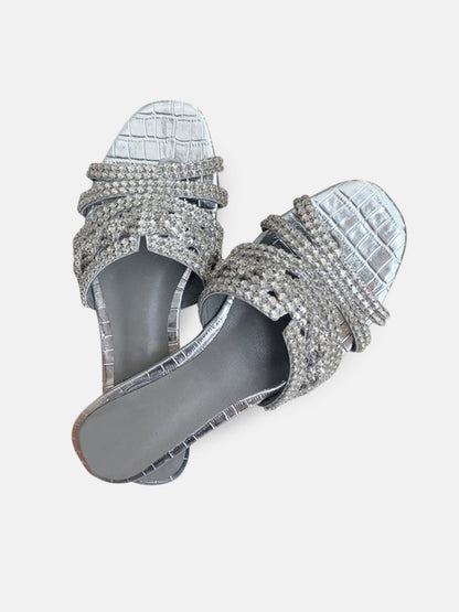 Natalia Flat Diamond Slipper