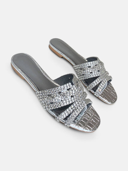 Natalia Flat Diamond Slipper