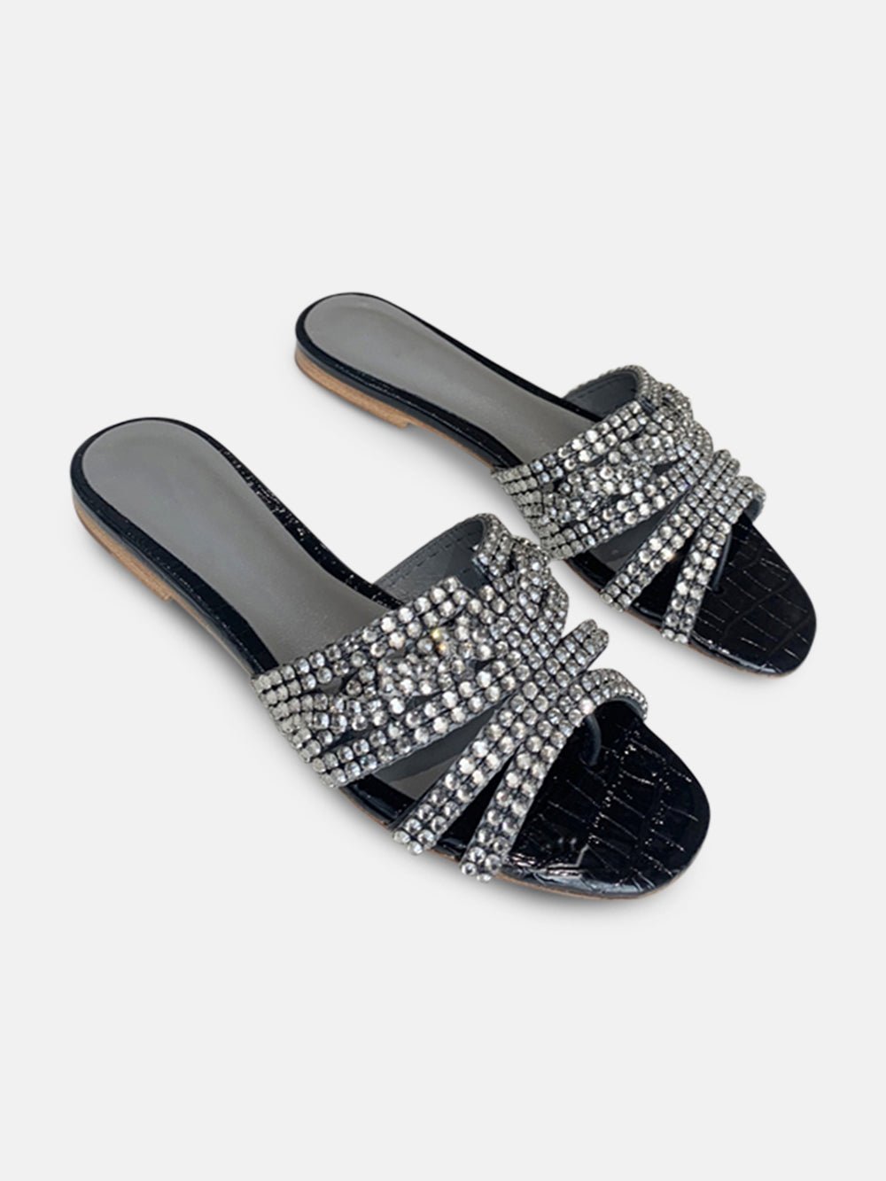 Natalia Flat Diamond Slipper