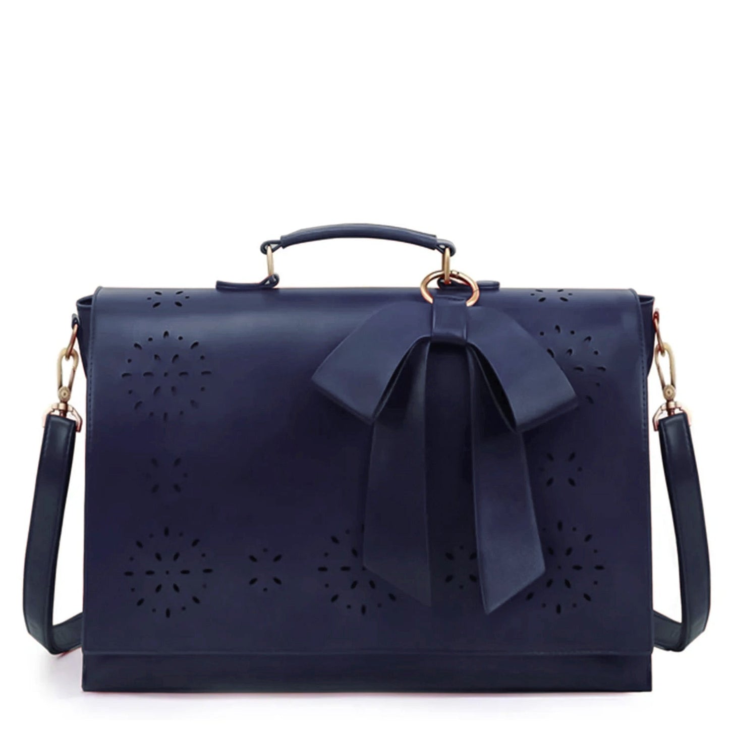 Grace’s Elegant Bow-Tie Satchel