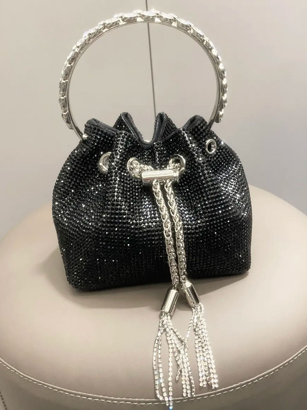 Nevaeh Rhinestone Shoulder bag Threads & Bond