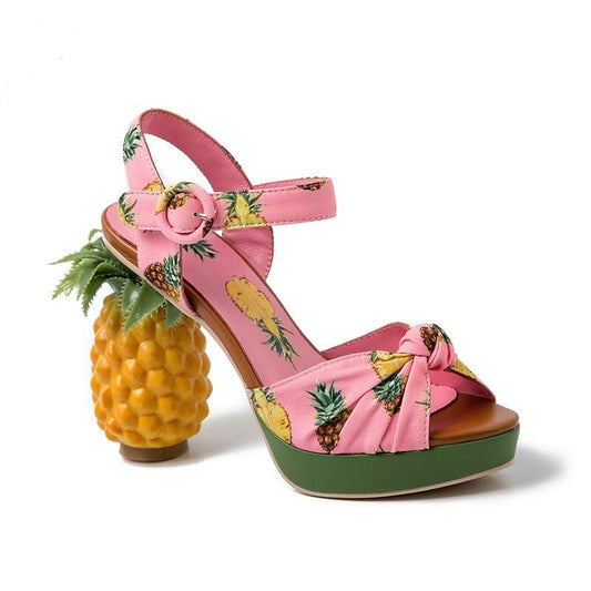 Pineapple High Heels Threads & Bond