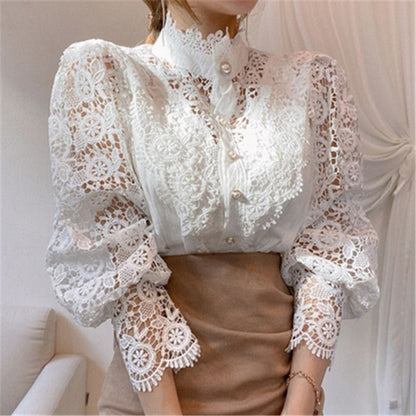 Maya Lace Blouse Threads & Bond