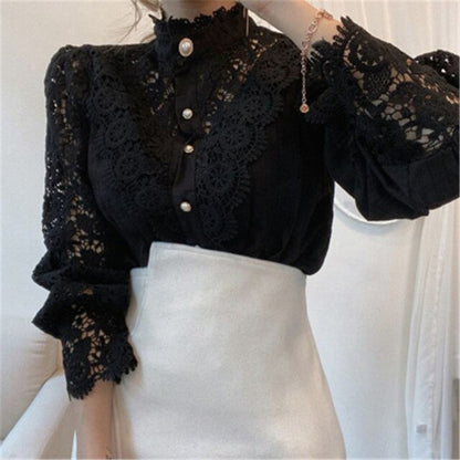 Maya Lace Blouse Threads & Bond