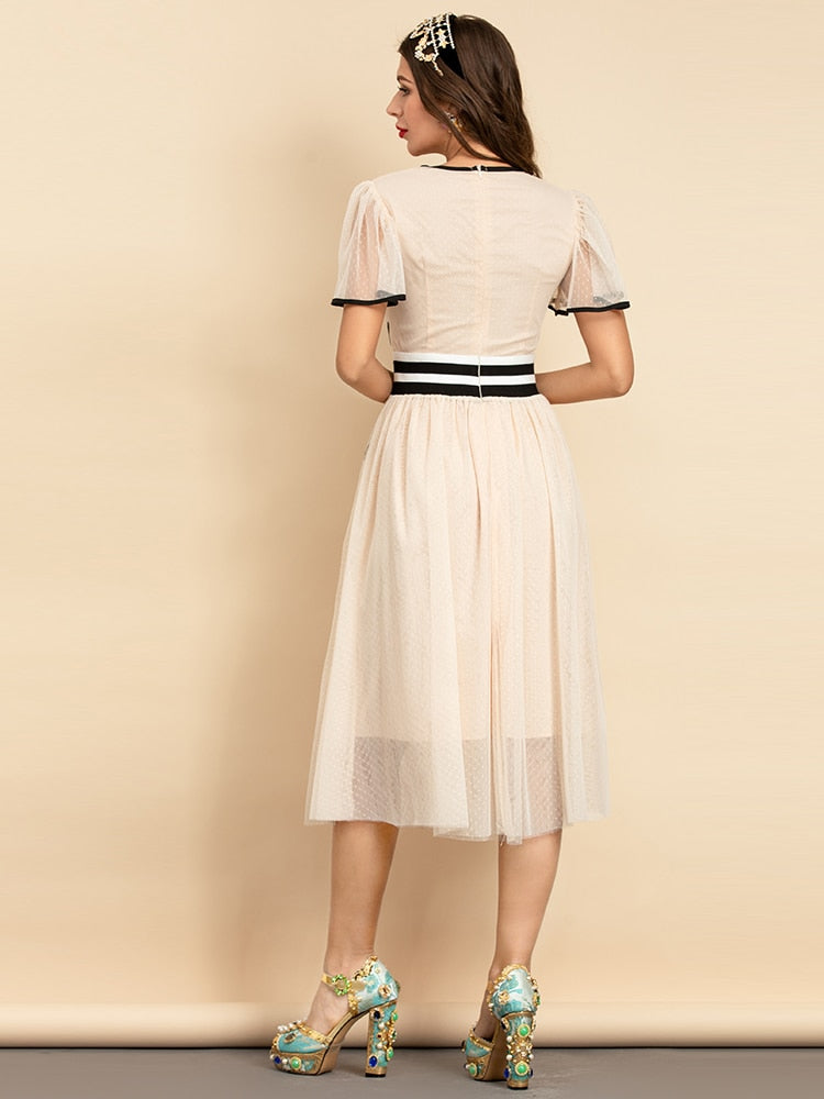 Butterfly Midi Dress Threads & Bond