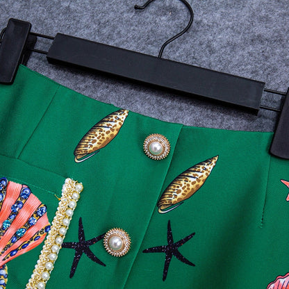 Beaded Mini Skirt Threads & Bond