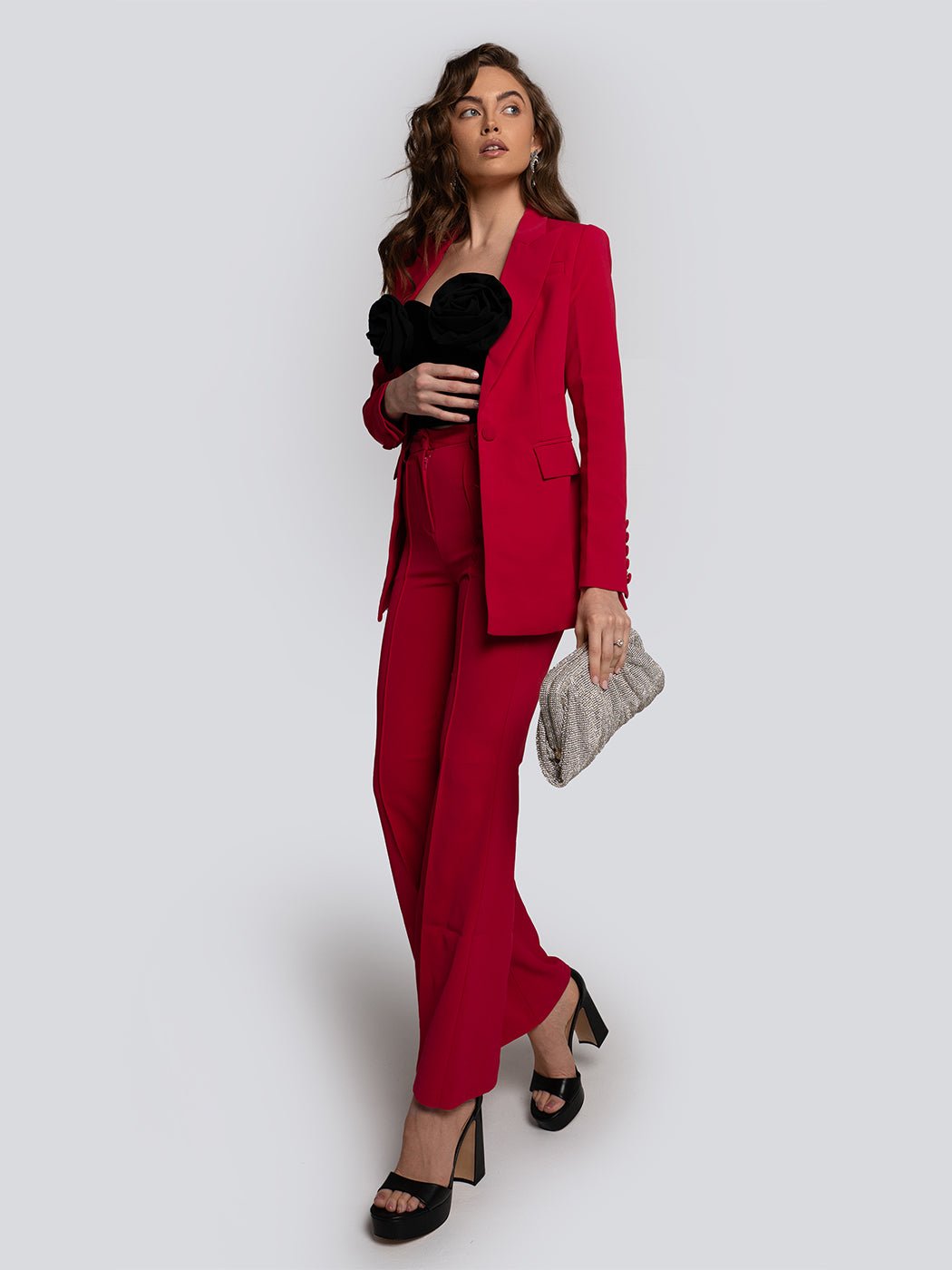 Renee Structured Blazer & Flared Pants Set Threads & Bond