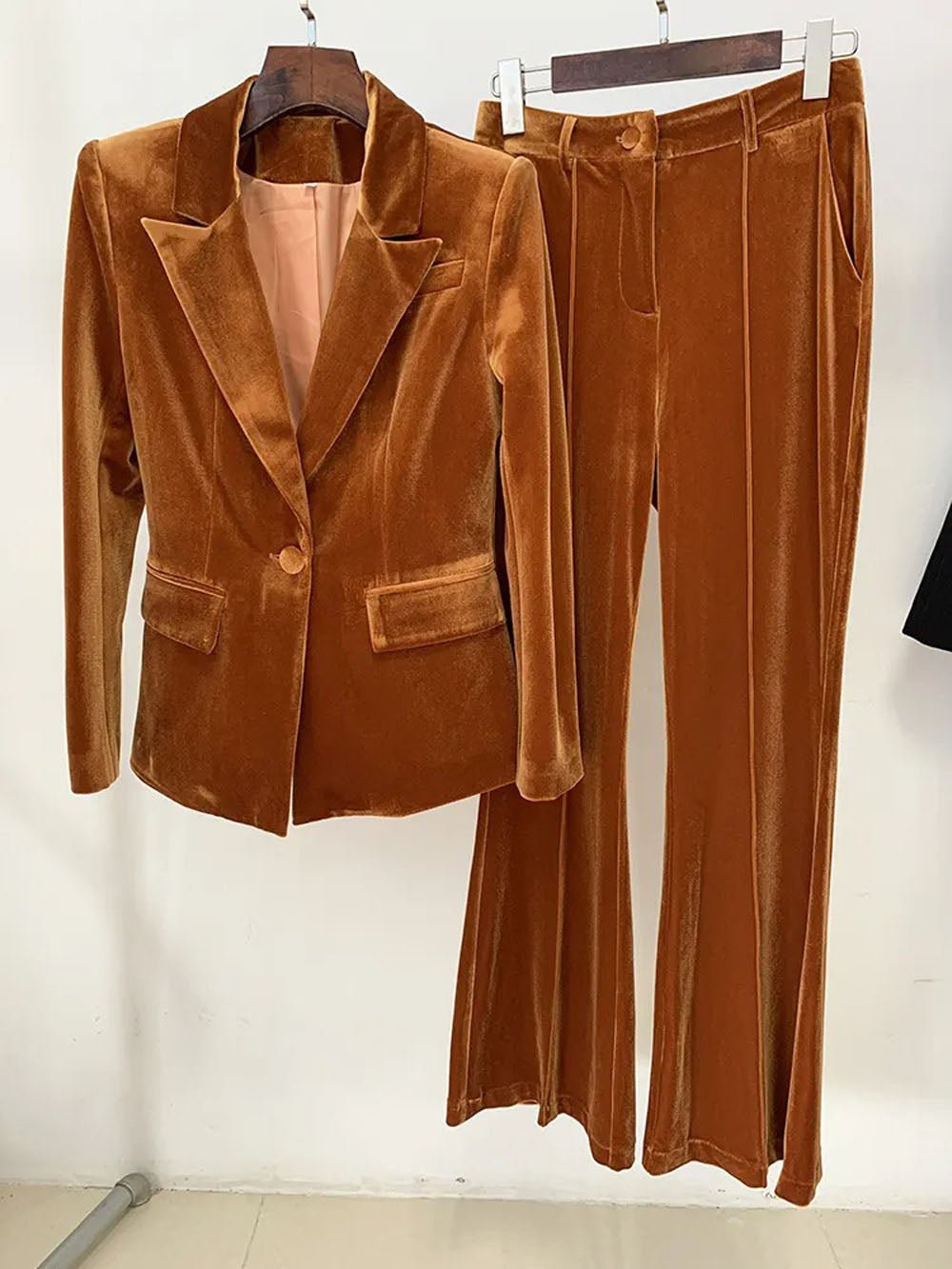 Scarlett Velvet Blazer & Pant Set