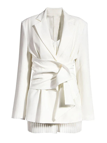 Sophia Blazer With Corset Belt