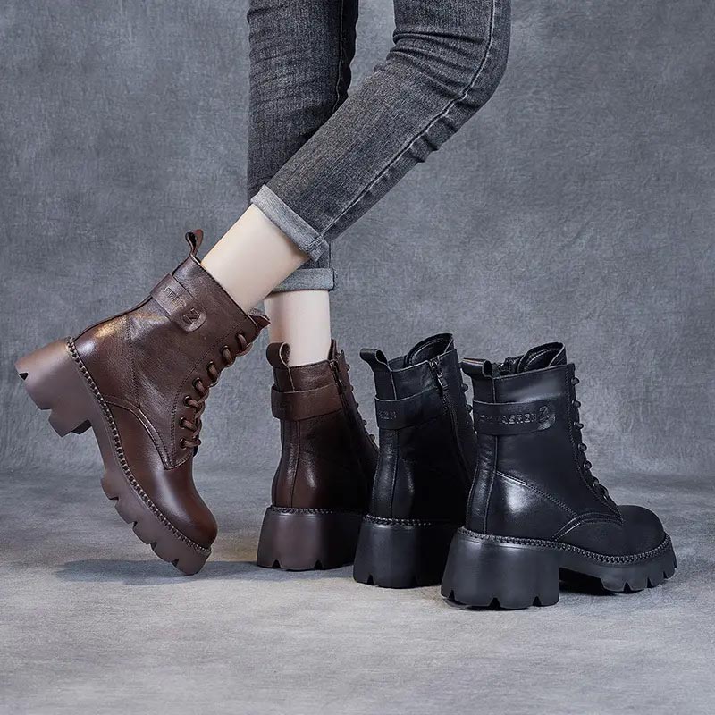 Jane | Orthopedic Leather Boots