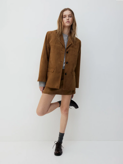 Amber | Suede Jacket