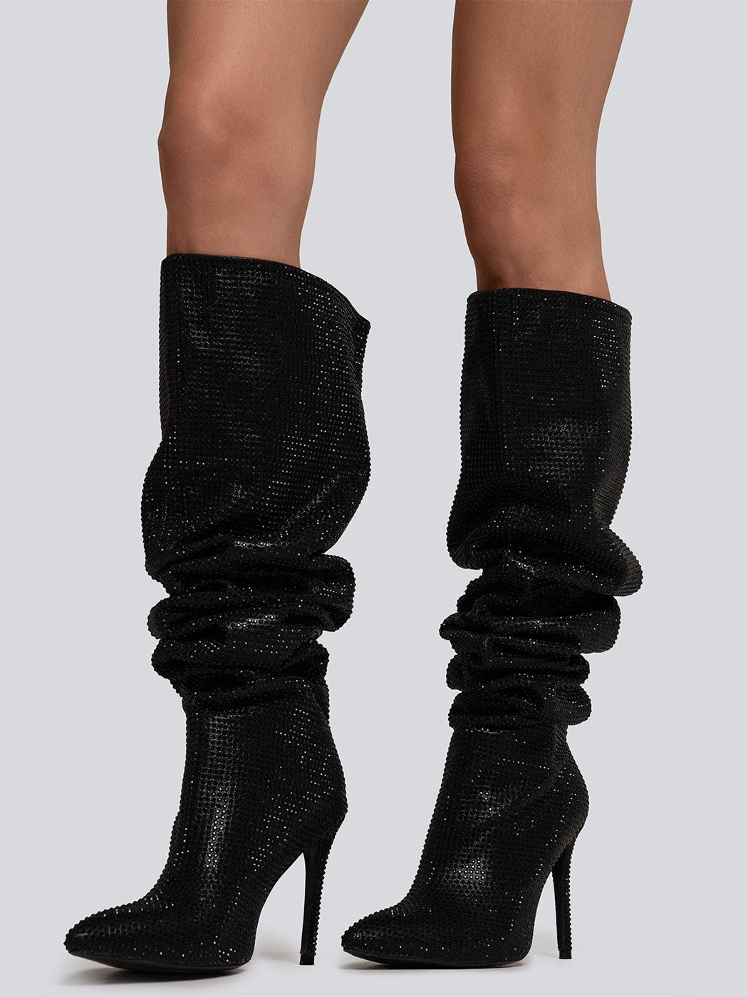 Taylor Sparkle Slouchy Stone Stiletto Boots Threads & Bond