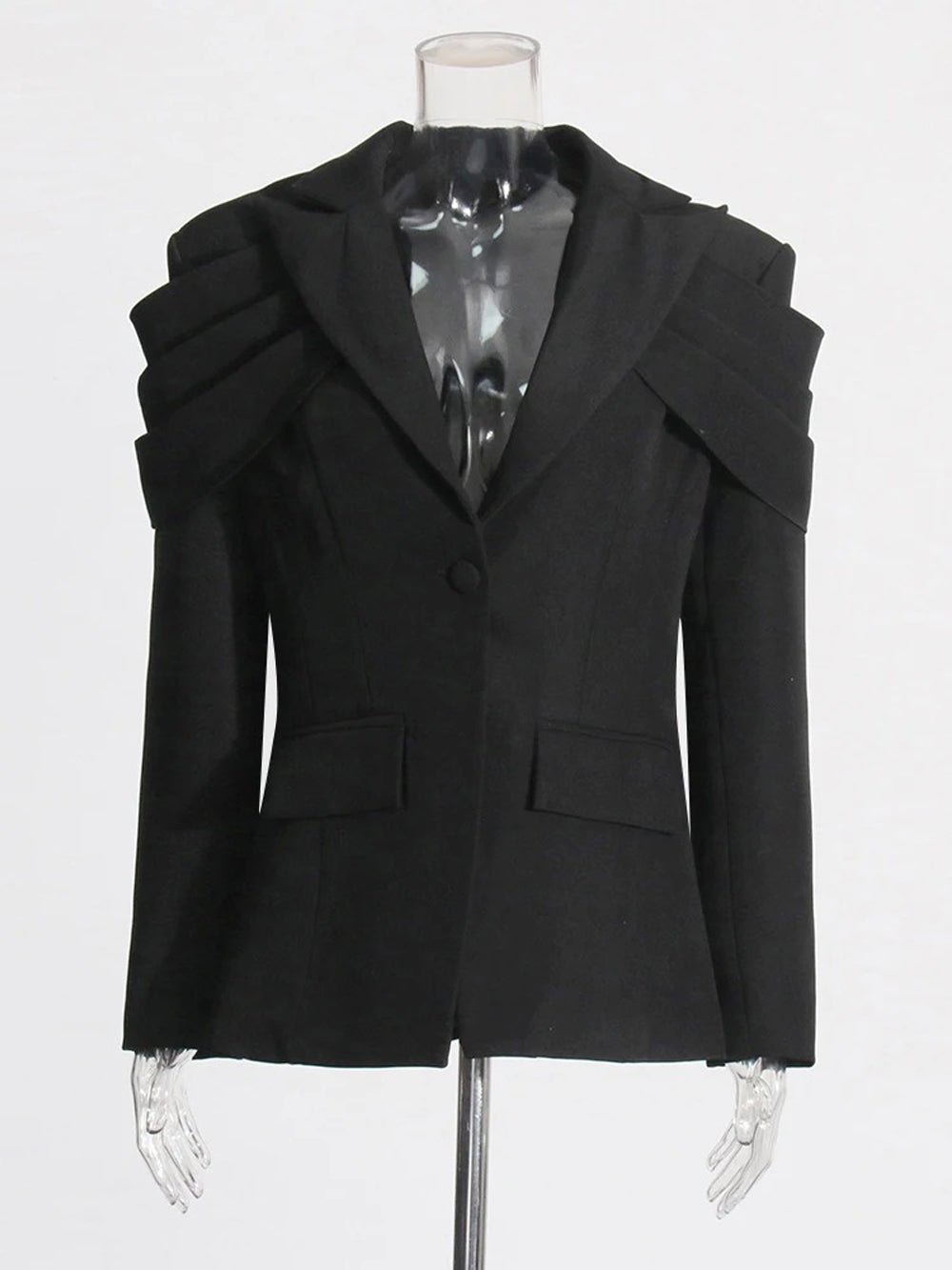 Tyana Spliced Fold Blazer Threads & Bond