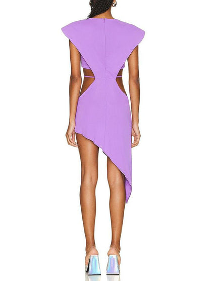 Vivian Asymmetric Bandage Dress