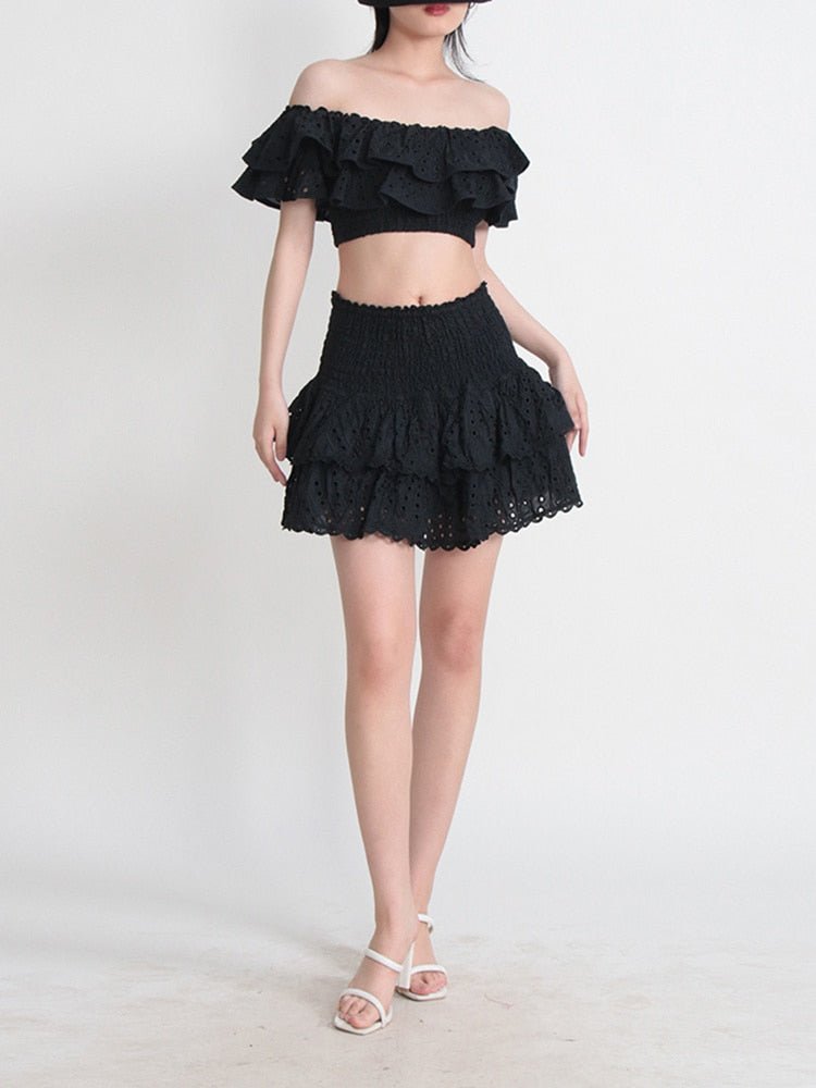 Wrenley Top & Skirt Two Piece Set