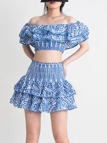 Wrenley Top & Skirt Two Piece Set